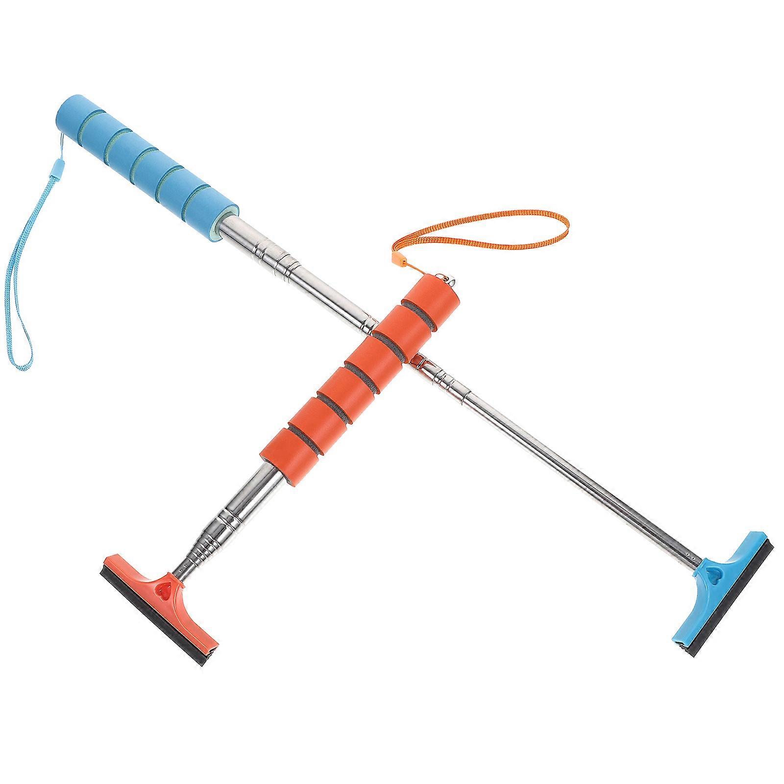 Car Window Cleaner Tool for Cleaning Retractable Mirror Squeegee 6Pcs