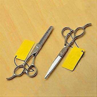 LeftHanded Hairdressing Scissors 6 Inch Professional Barber Shears with Ergonomic Grip and Sharp Blades
