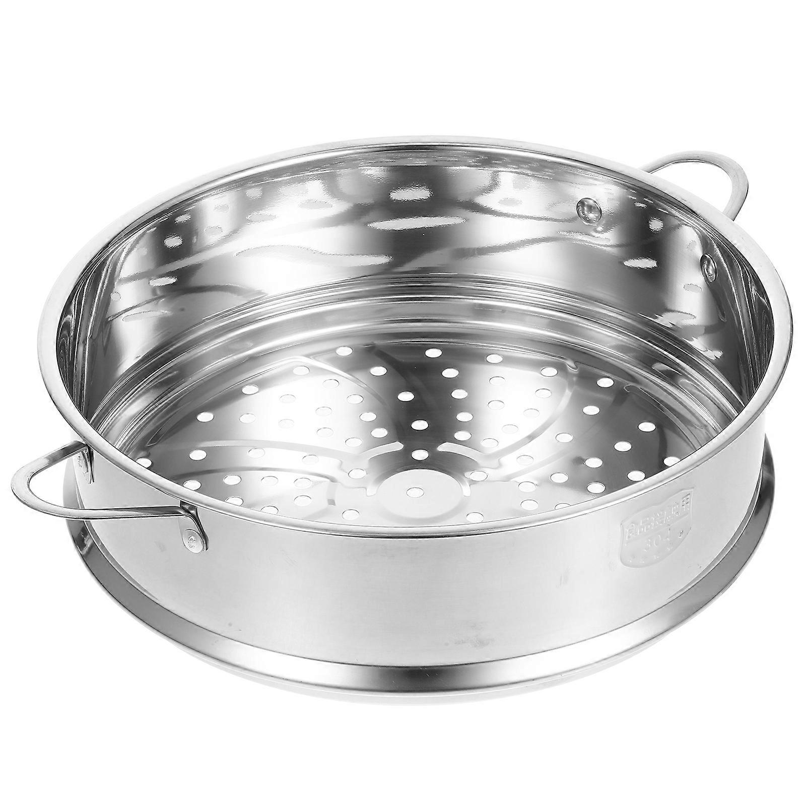 Multi-Functional Steamer Practical Food Steamer Stainless Steel Steaming Basket