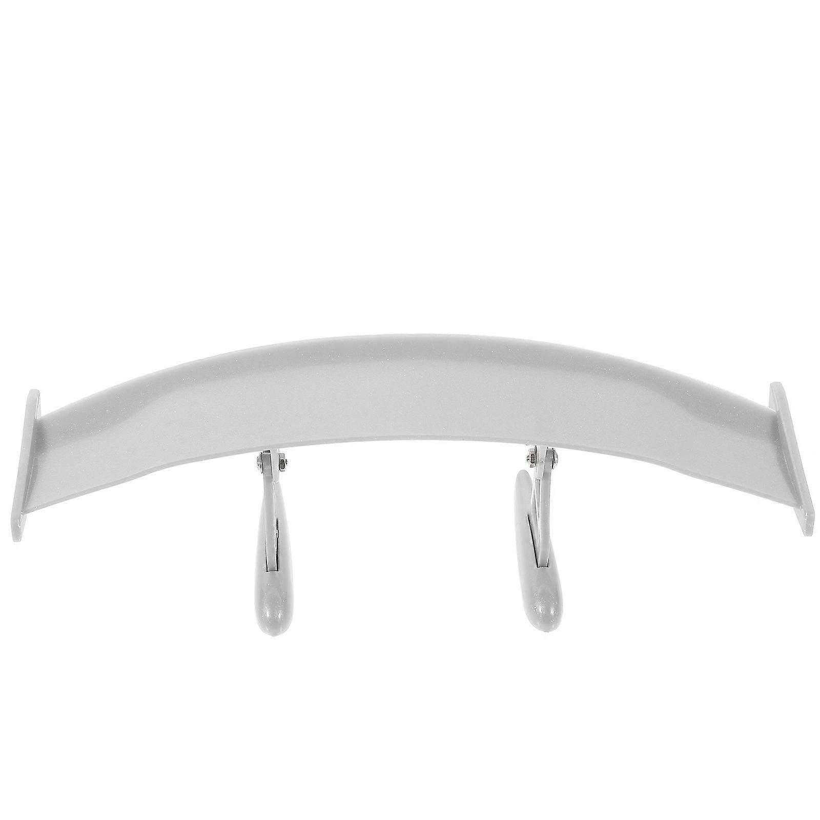 Mini Model Car Spoiler Wing for Car Modification Tail 5Pcs Silver Accessory