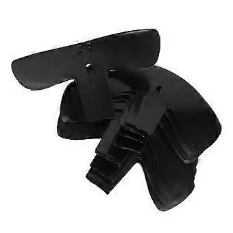 Black Plastic Hat Shaper Insert with T-Shaped Front Support for 20Pcs Caps