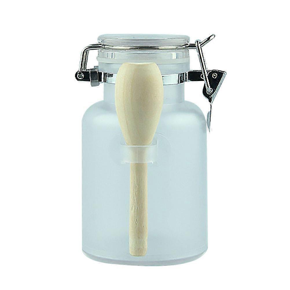 Empty Bath Salt Jar Packaging Bottle for Sealed Storage 1Set with Spoon