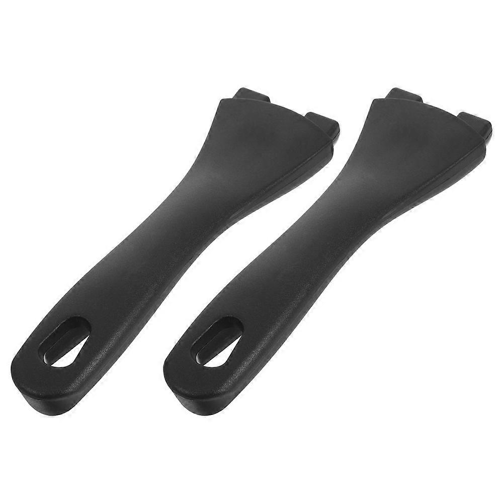 Pan Handle Replacement Detachable Pot Handle for Kettle Use 2Pcs Bakelite