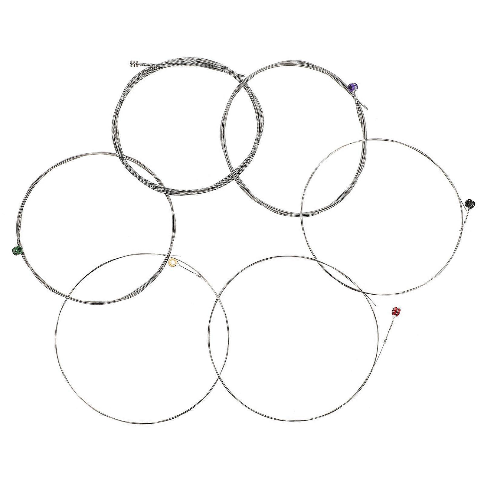 Nickel Plated Electric Guitar Strings for Replacement 2Sets Blue