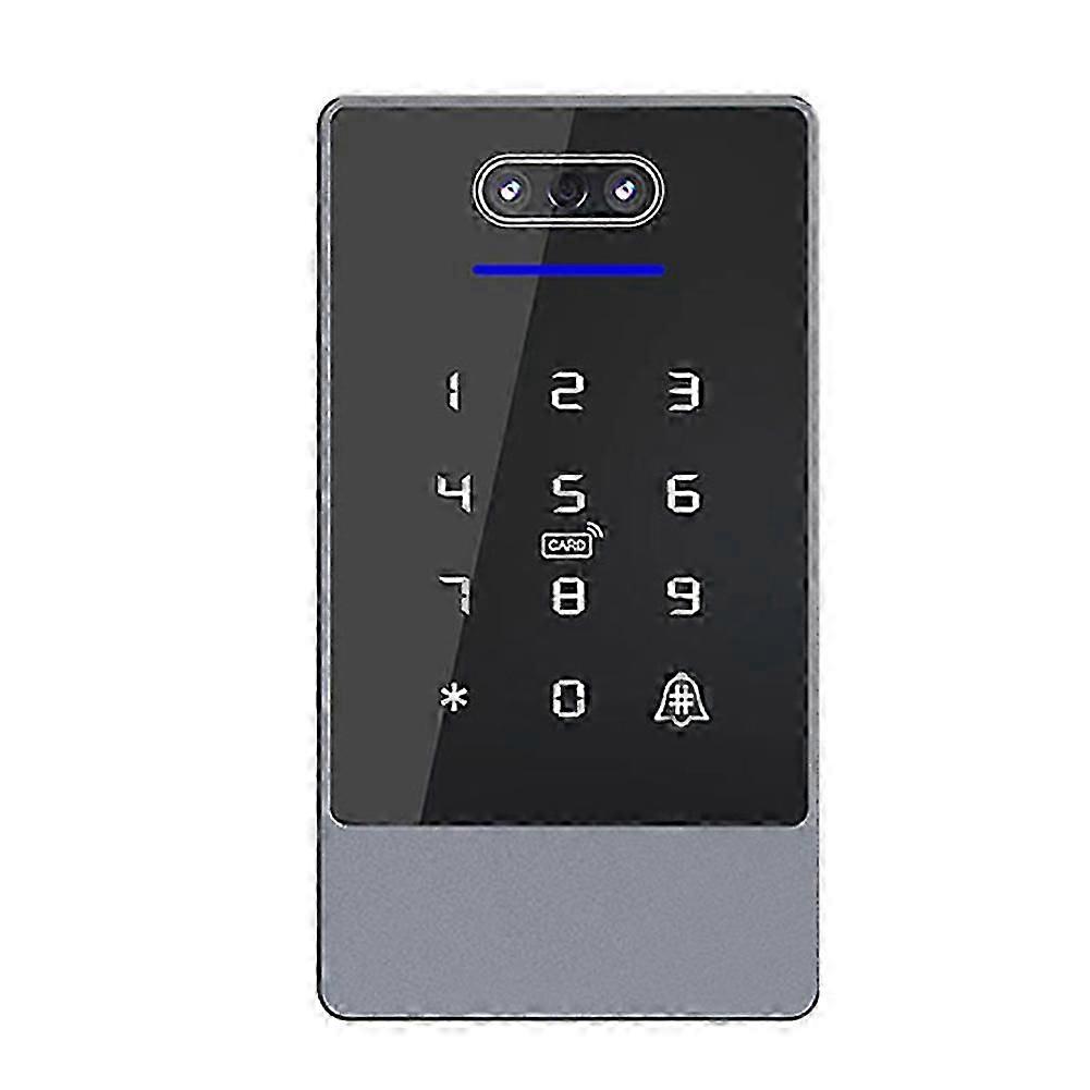 TTLock Face Recognition Access Control Keypad Standalone Waterproof Fingerprint Access Controller compatible with Door Lock-A