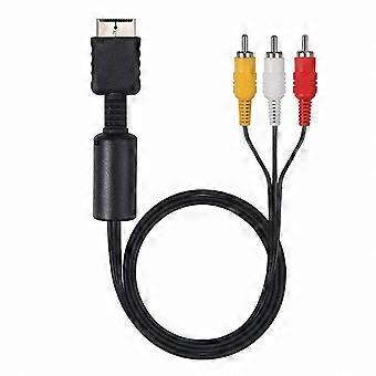 AV Cable Splitter Extension Cord Compatible with PS3 PS2 PS1, RCA o Video Wire Converter Adapter for Game Console to TV Monitor