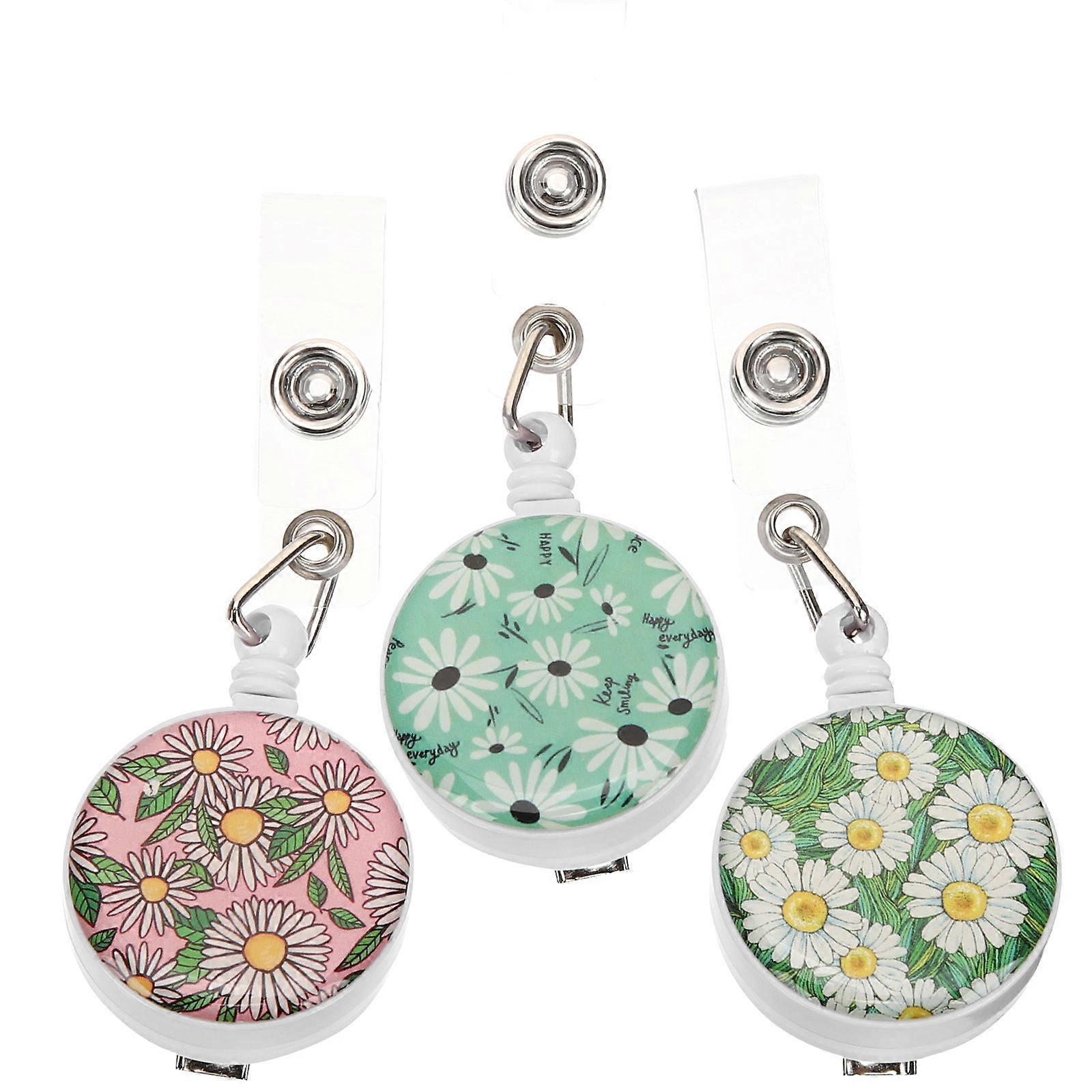 6Pcs Rotating Badge Clips Convenient Badge Holders for Multi-Function Use