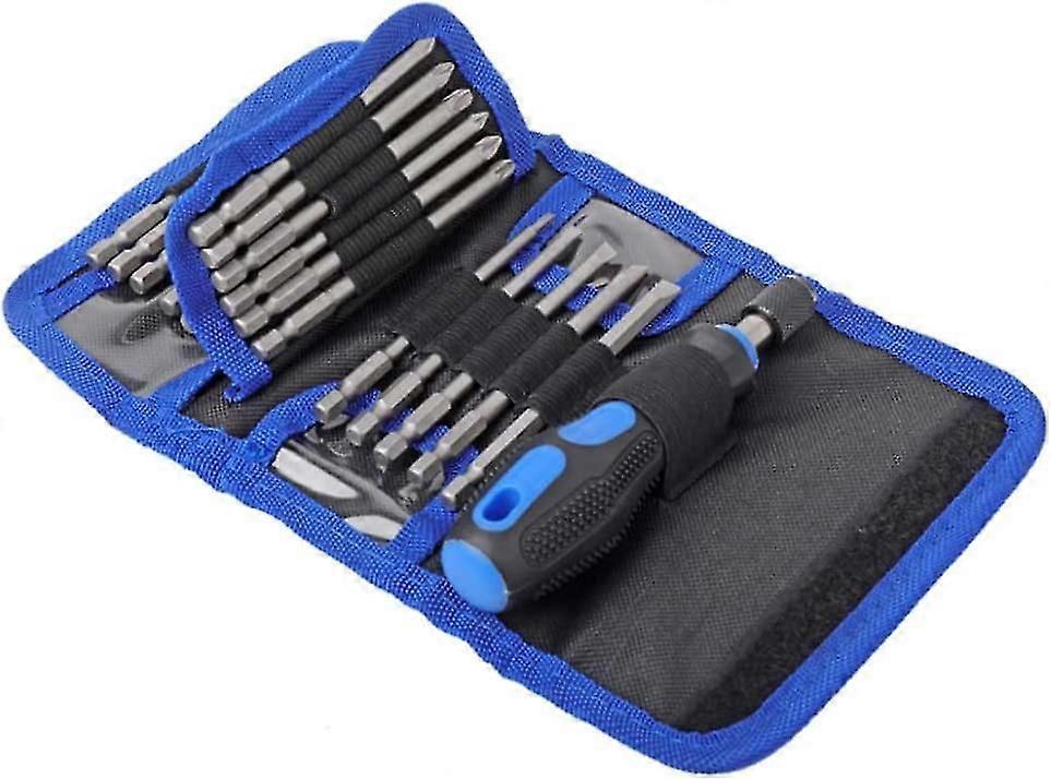 Precision Screwdriver Bit Set Extended Long Bits 24pcs Electrical Repair Tools Magnetic Screwdriver Kit