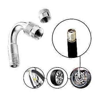 45/90/135 Degree Cars Motorcycle Bike Valve Adaptor Tyre Tube Extension Adapter