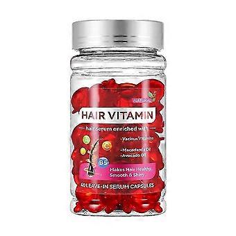 Essentiële oliecapsules voor haarverzorging - Marokkaanse olie herstelt gespleten haarpunten