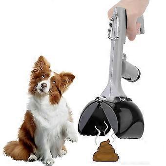 2026 Latest Model Pet Poop Scoop Outdoor Cleaning Tool with 1 Roll of Trash Bags