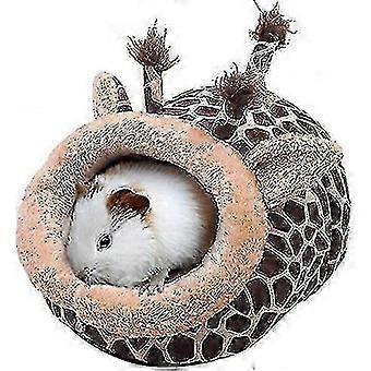 2026 Chinchilla Hedgehog Guinea Pig Bed Accessories Cage Toys Bearded Dragon House Hamster Supplies Habitat Ferret Rat