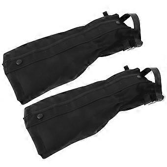 Waterproof Hiking Leg Gaiters Oxford Cloth Adjustable Boot Gaiters for Snow and Trekking