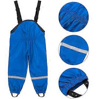 Navy Kinder Regenmantel Overalls Winddichte Zementhose Unisex