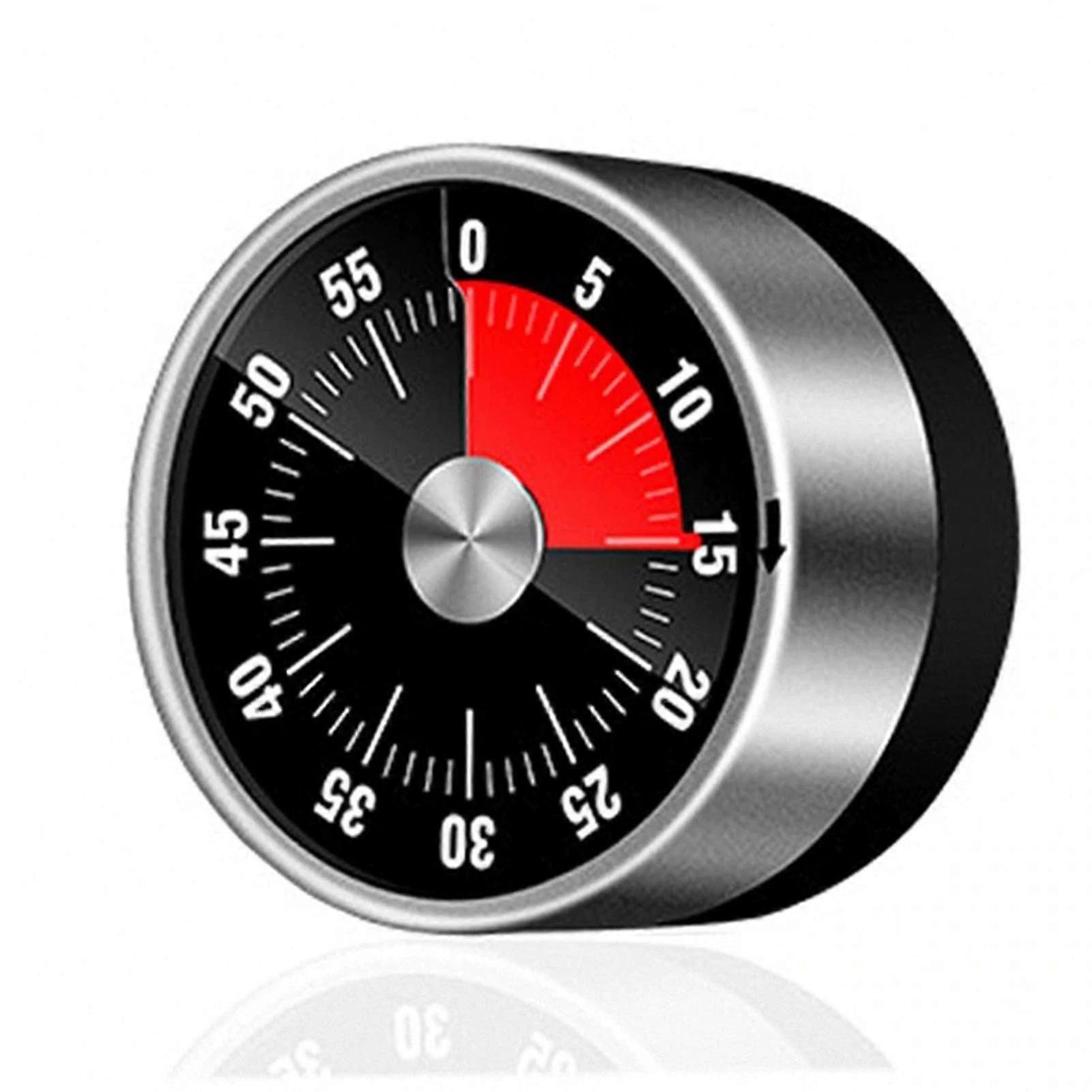 Magnetic Metal Mechanical Timer Multipurpose Mini Timer For Home Cooking