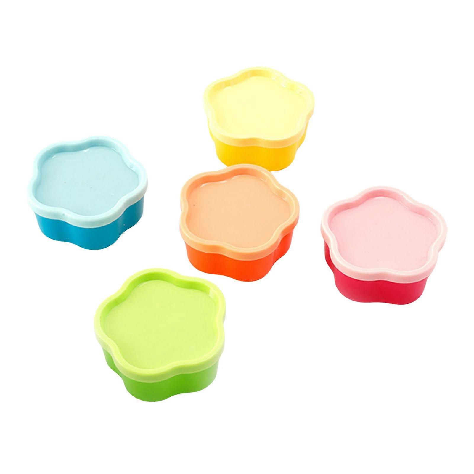 5 Pack Mini Storage Box with Lid for Spices Nuts and Candy