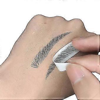 4d Hair-like Eyebrow, Tattoo Sticker, False Eyebrows, Waterproof Makeup, 5 Sheets