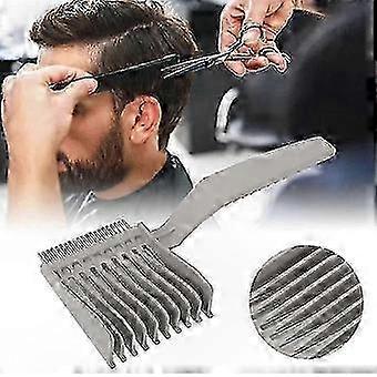Peigne de barbier incurvé pour la coupe de cheveux et la décoloration Outil de coiffure de salon