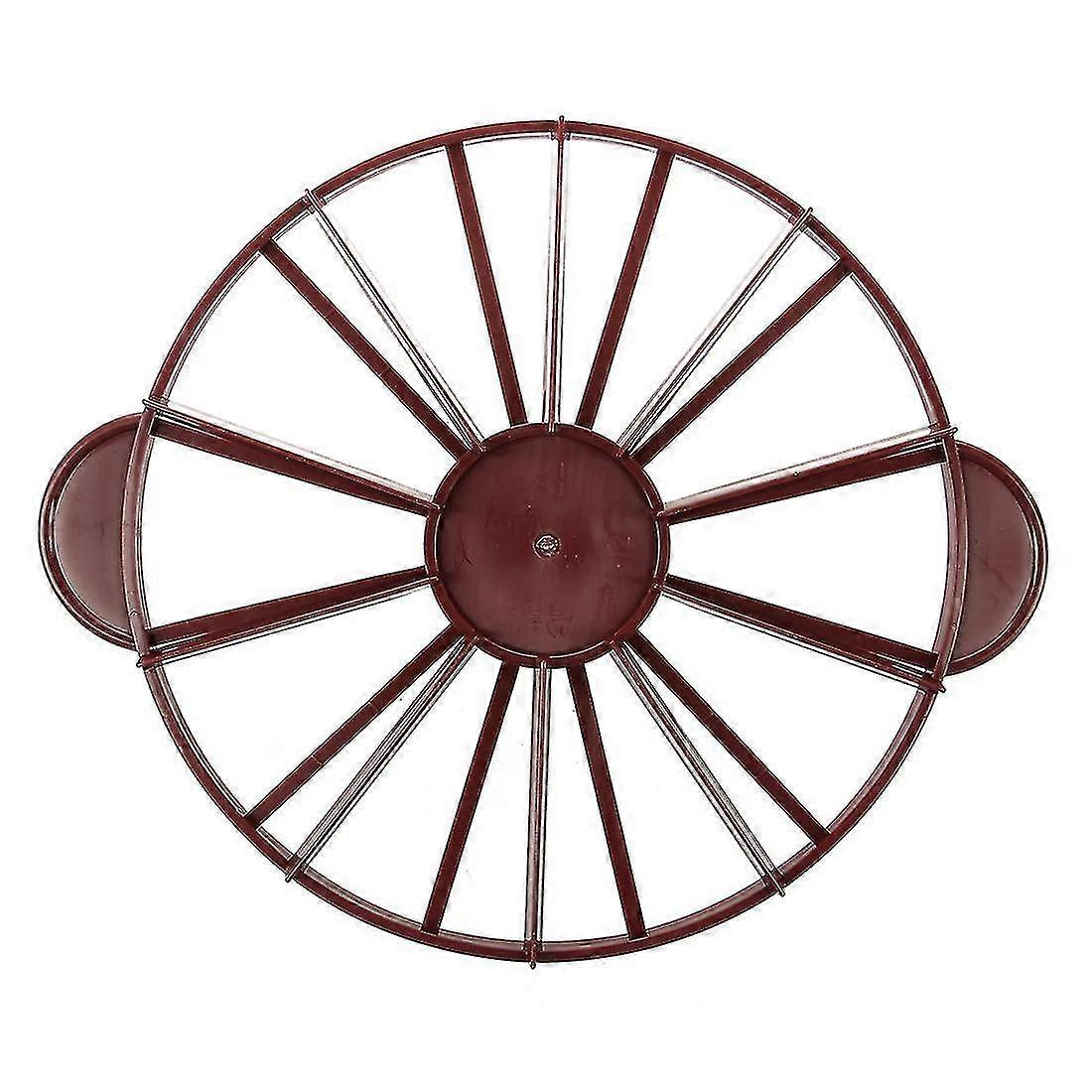 Cake Divider Pie Cake 10 / 12 Piece Portion Divider Dark Red