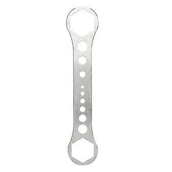 Bike Front Fork Wrench Stainless Steel Bicycle Pneumatic Fork Cover Removal Tool for Mountain Bike 2426mm / 0.941.02in