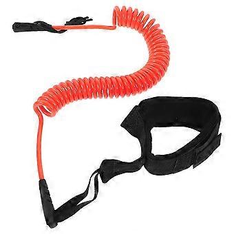 Surf Board Leashes Surfboard Leash Leg Rope Wrist Strap for Shortboard Paddleboard Longboard Surfboards Water Sports Accessories Orange-inst