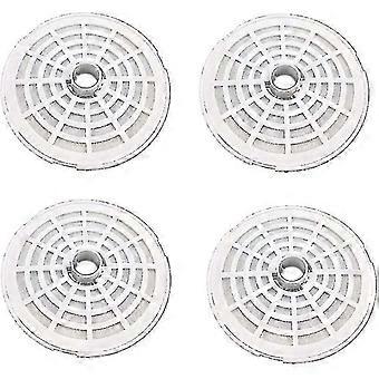 Filters voor kattenwaterfontein, 4 stuks vervangingsfilters voor kattenwaterfonteinen, compatibel met de Pingpin Fountain kattenwaterdispenser.