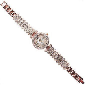 3Pcs Set of Decorative Women Wrist Watch with Rhinestones