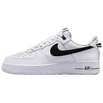 Nike Air Force 1 Low '07 LV8 Branco Preto Vermelho Brilhante HV9509-100