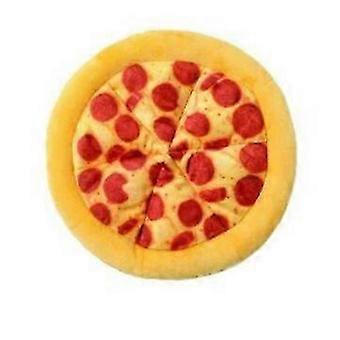 Pluche pizza-speeltje met piepfunctie voor puppy's