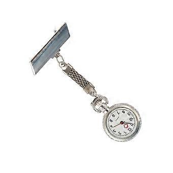 Alloy Nurse Pocket Watch with Clear Numerals, Compact Lightweight Hanging Design for Nurses and Doctors, Gift, 9.5x2.8x2.5cm, 1 Piece