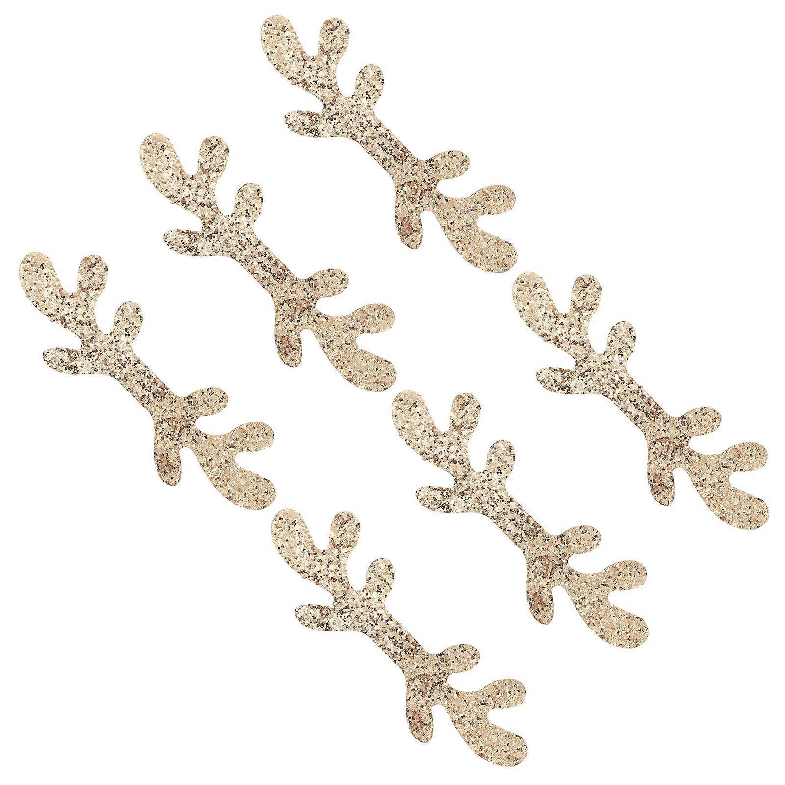 Headdresses Accessory for DIY Decor 6Pcs Christmas
