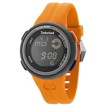 Wilmington Men's Digital Quartz Watch with Silicone Bracelet 15007JPBU-02P