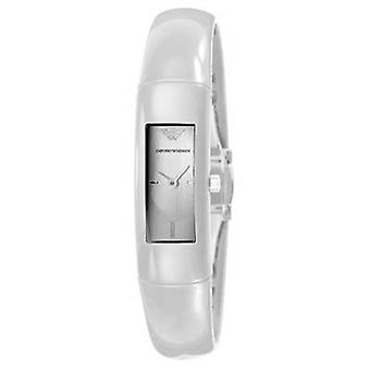 Armani dames Quartz analoge Women's horloge met AR0749 Sterling zilveren armband