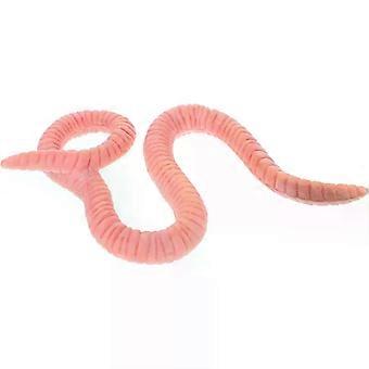 Simulation Earthworm Model Realistic Fake Earthworm Decoration for Educational Insect Insect Statue for Learning and Play