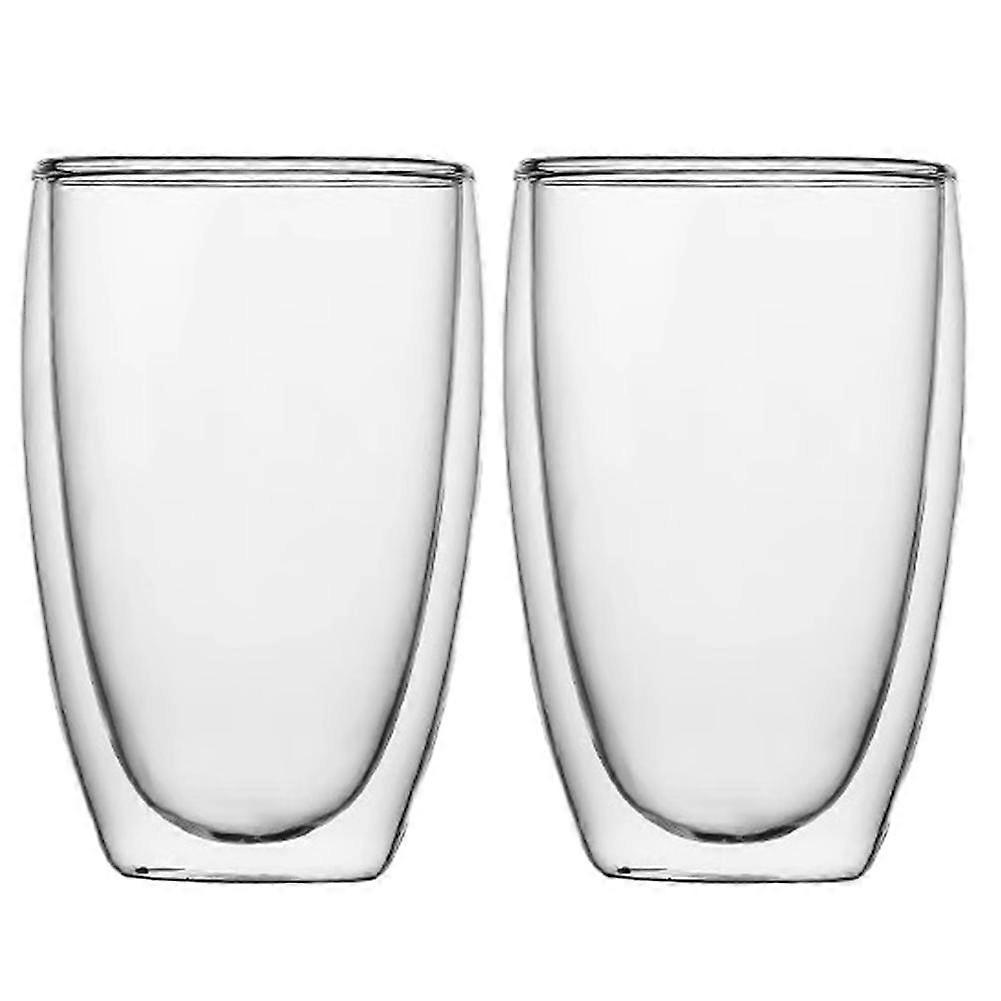 Thermal Double-Wall Glass Drink Cup