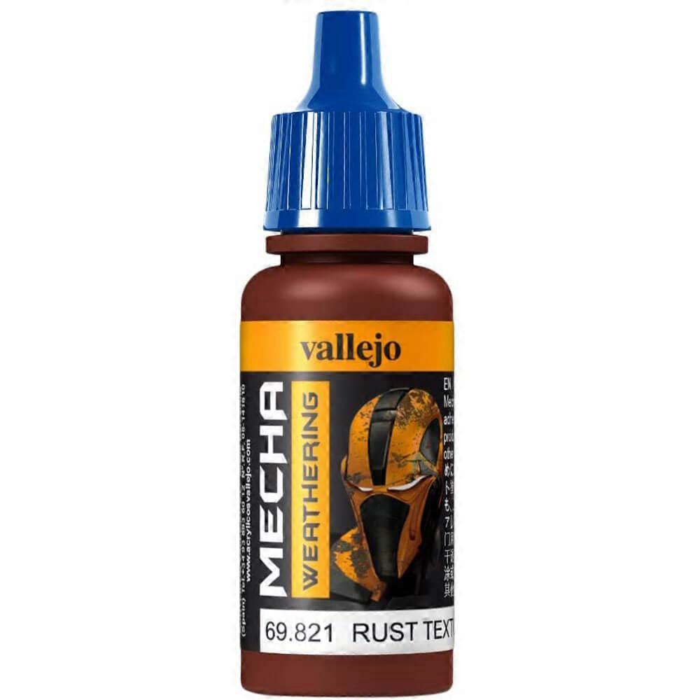 RUST TEXTURE Vallejo Quick Drying Mecha Colour 17mL Water Based Airbrush Paint