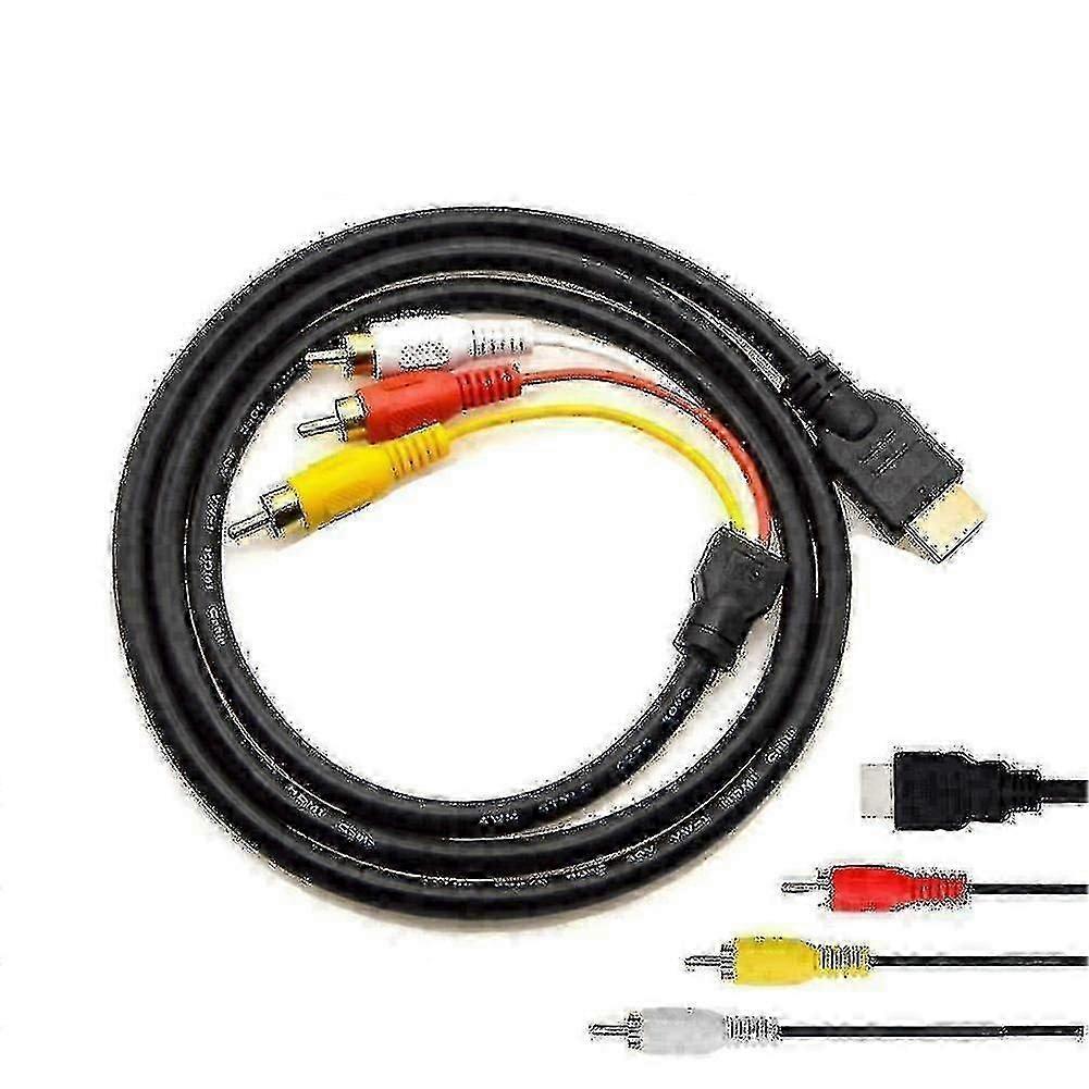HDMI to 3 RCA Converter Cable