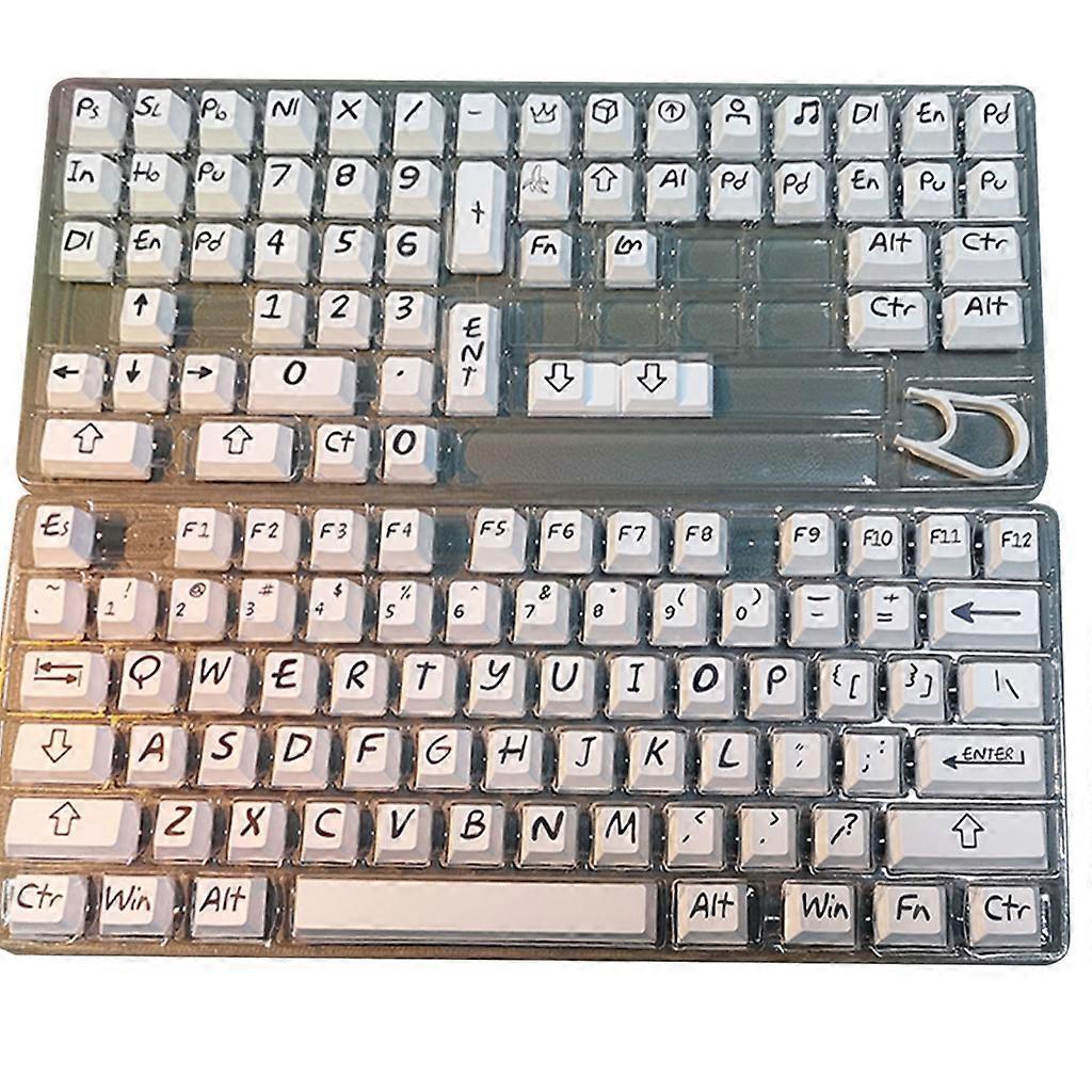 133-Key PBT Cherry Profile Dye-Sub Keycaps
