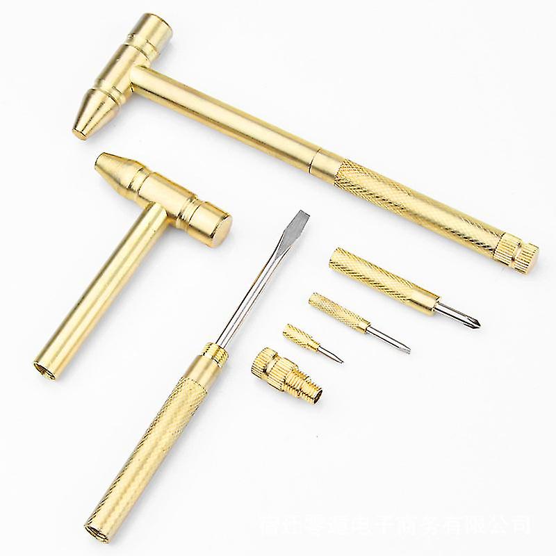 Pxcl 6-in-1 Multi-function Hammer, With Integrated Screwdriver Set