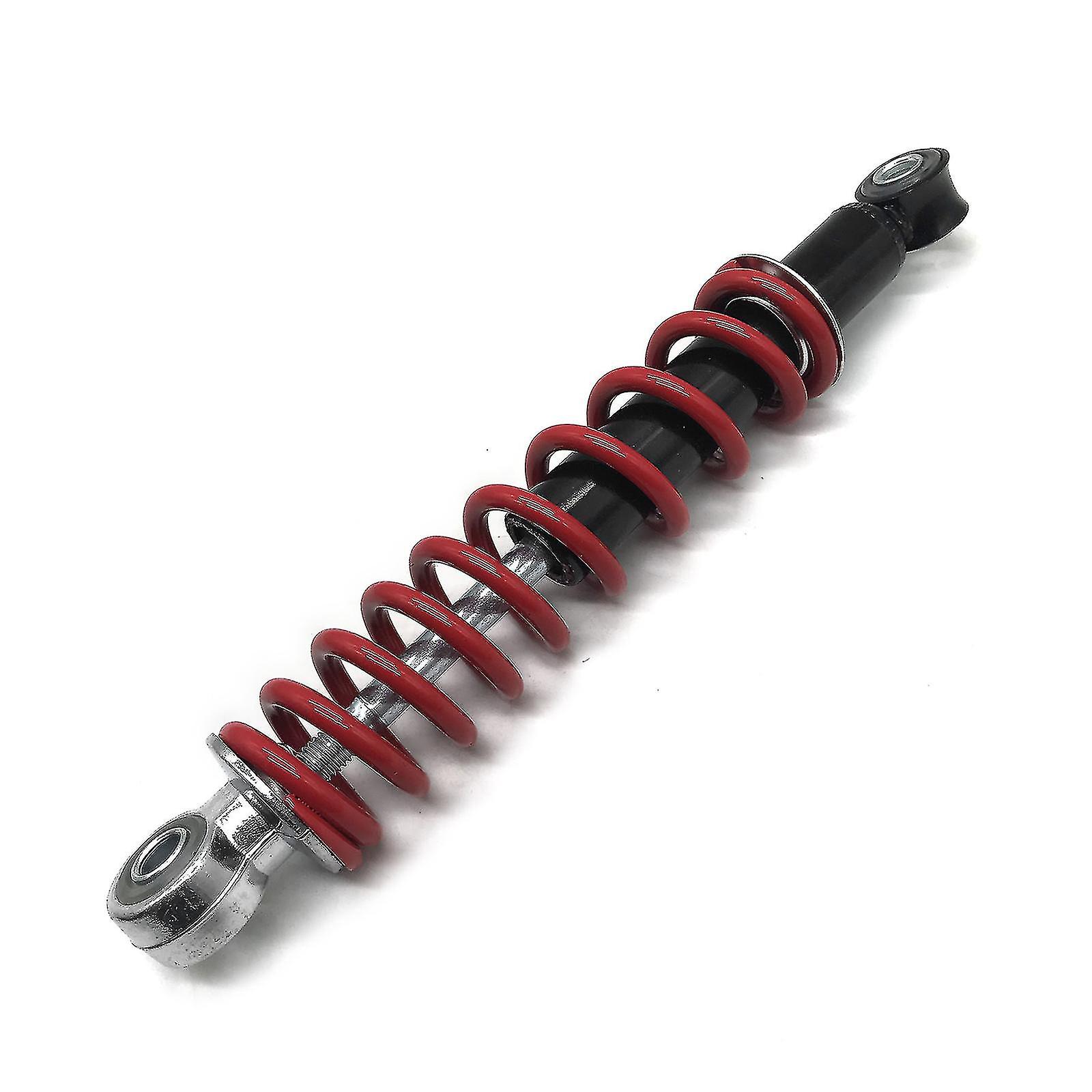 Paire Amortisseurs Arrière ABSOPRO Pour Moto 50cc-125cc - Longueur 310mm - Réglables Et Durables - Argent