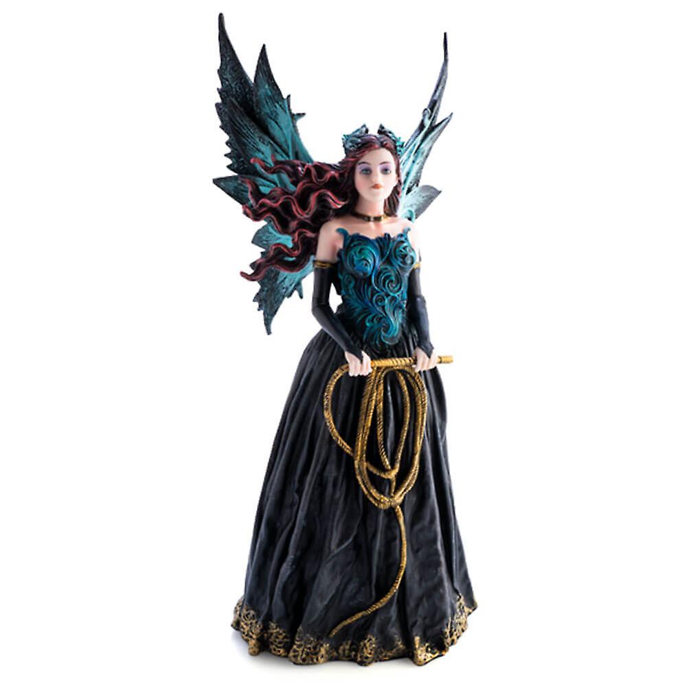Quality Majestic Fairy Queen of Thunder with Dynamic Windswept Hair Figurine