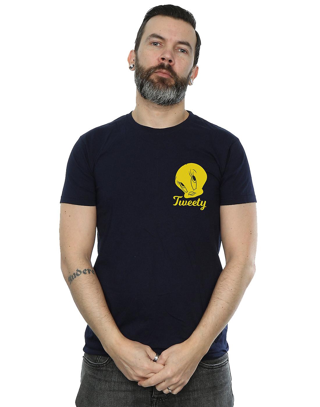 Looney Tunes Men's Tweety Pie Head T-Shirt Fruugo UK