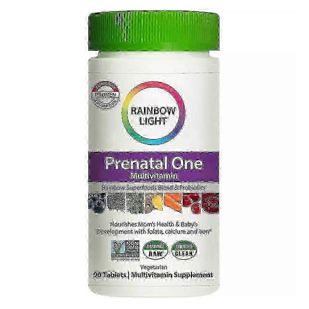 Rainbow Light Prenatal One Multivitamin, Tablets, 90 Ea