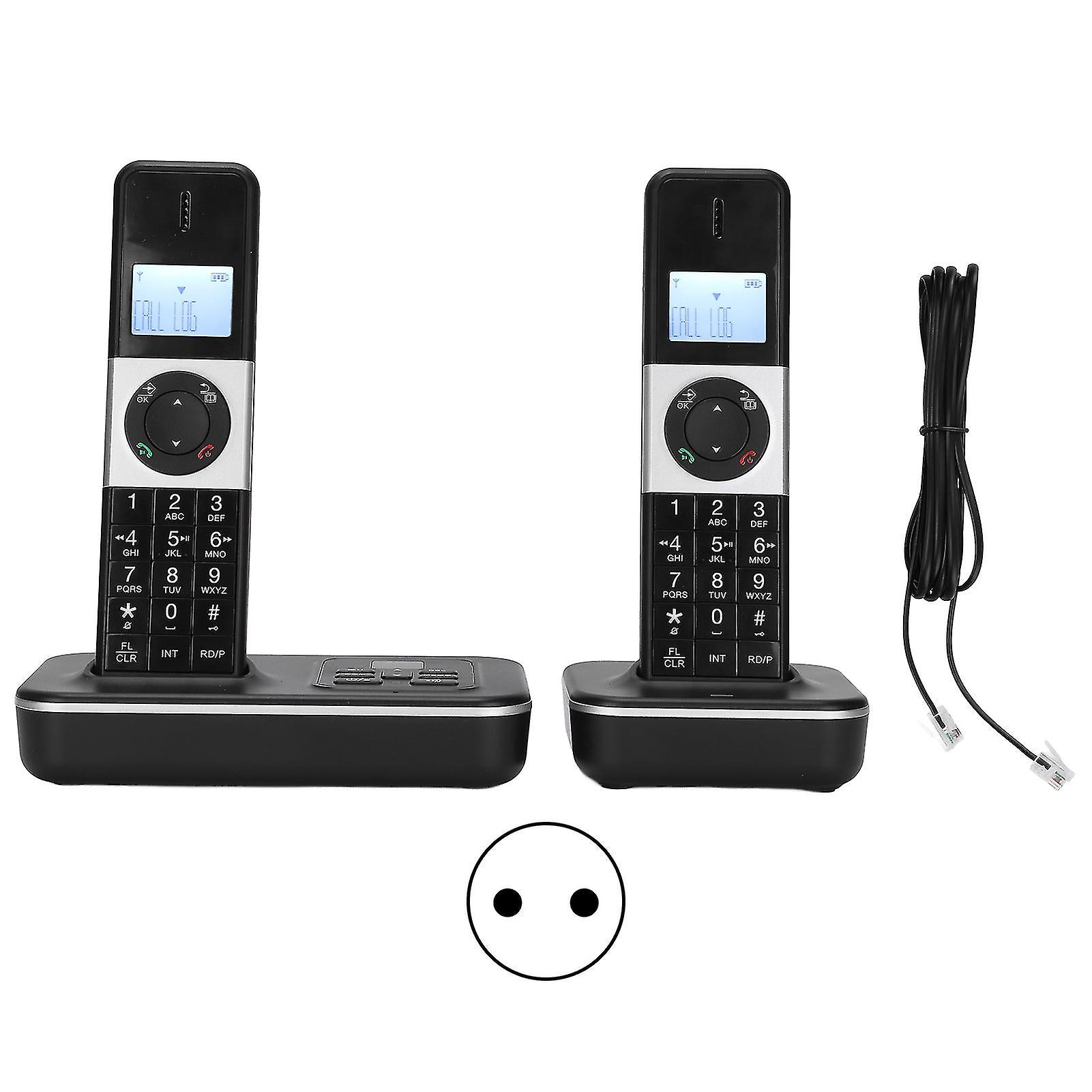 D1002 Tamd Handy Phone Business Office Home Digital Cordless Recording Message Telephone 100240v(eu Plug )