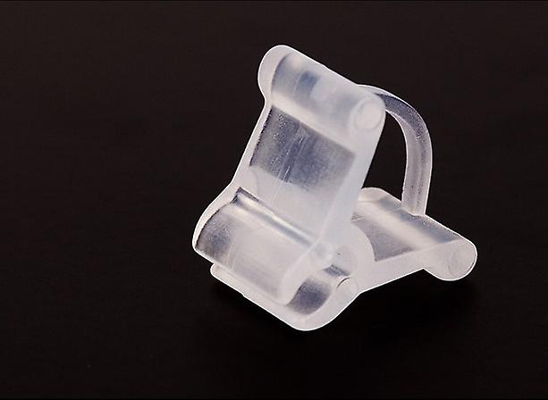 Grafting Clip, Grafting Clip-100 Pieces Clear Plastic, Plant Clips for Climbing Plants, Safe, Reliable and Easy to Use Nursery Tool Clamp,15*20mm