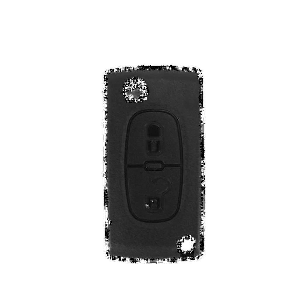 Flip Remote Keyless Key Case Shell For Peugeot 207 307 307s 308 407 607 With 2 Buttons