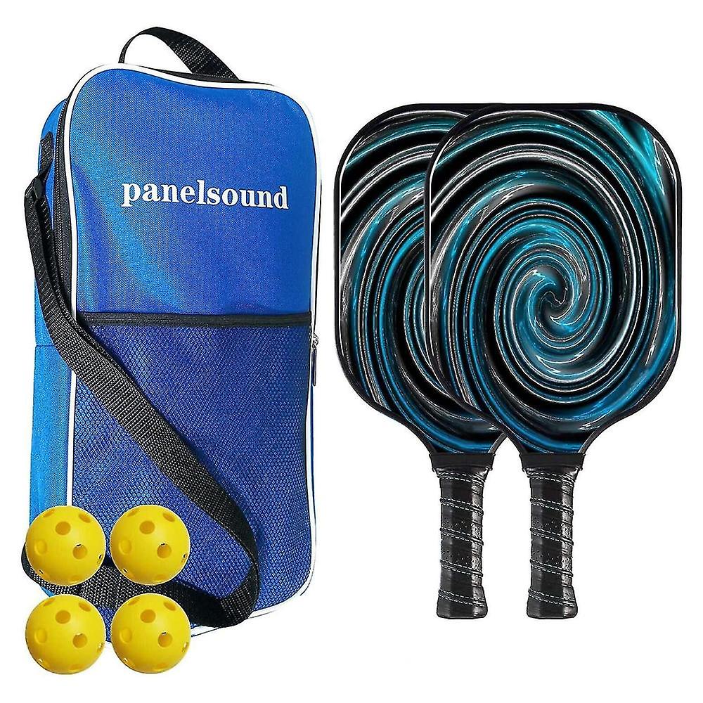 2 Pickleball Paddle Lightweight Pickleball Paddle,thin&quick Pickleball Rackets Set With Carrying