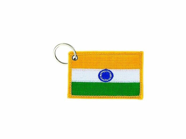 Cle Cles Key Brode Patch Ecusson Badge Indian Flag Badge
