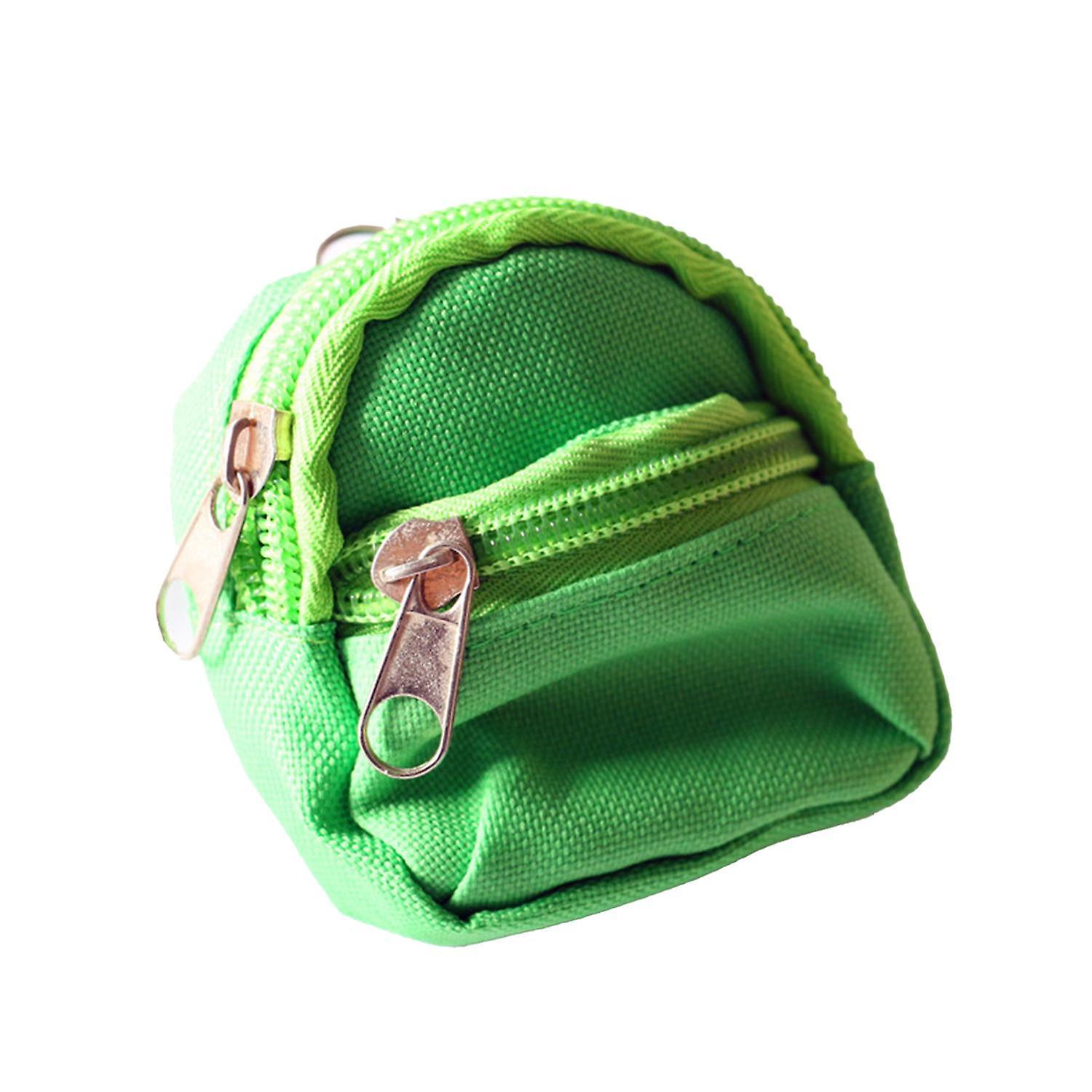 ZHOUBA 1/6 Mini Doll Backpack Simulation School Bag Model Dollhouse Decor Accessory