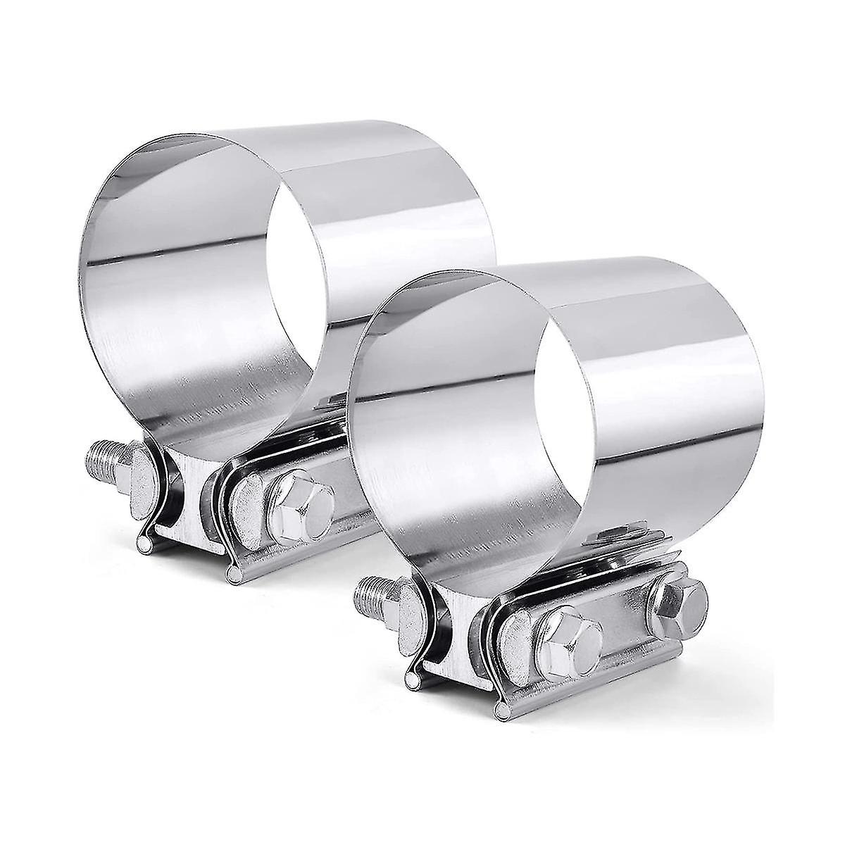 2 Inch Exha , 51mm Butt Exha Pipe Muffler Sleeve Coupler Less Stee